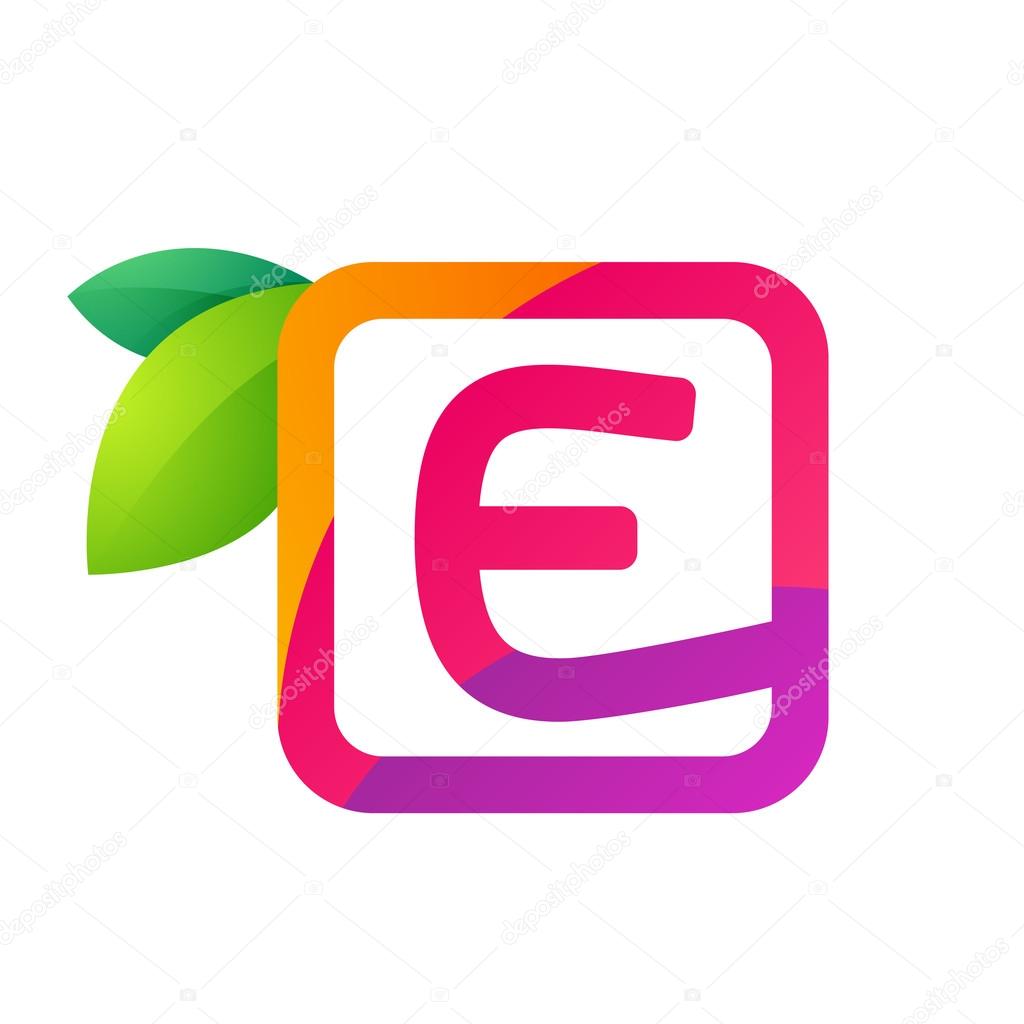 Square Font style, vector design template elements for your  application icon or corporate identity.