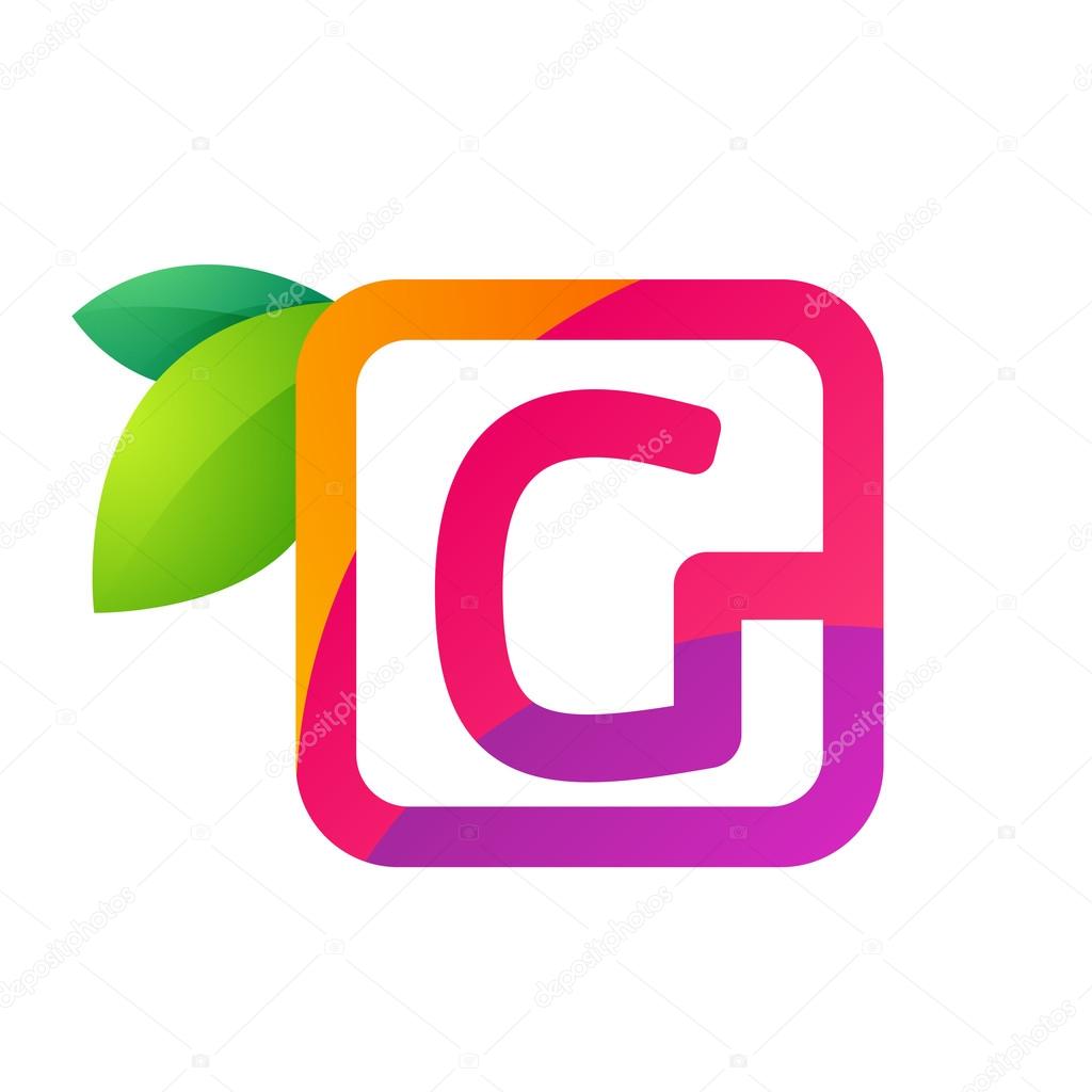 Square Font style, vector design template elements for your  application icon or corporate identity.