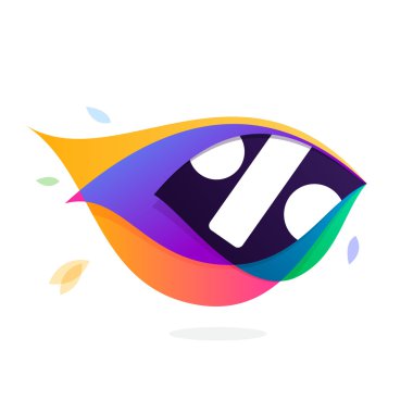 Satılık logo tavus kuşu tüyü simgesi.