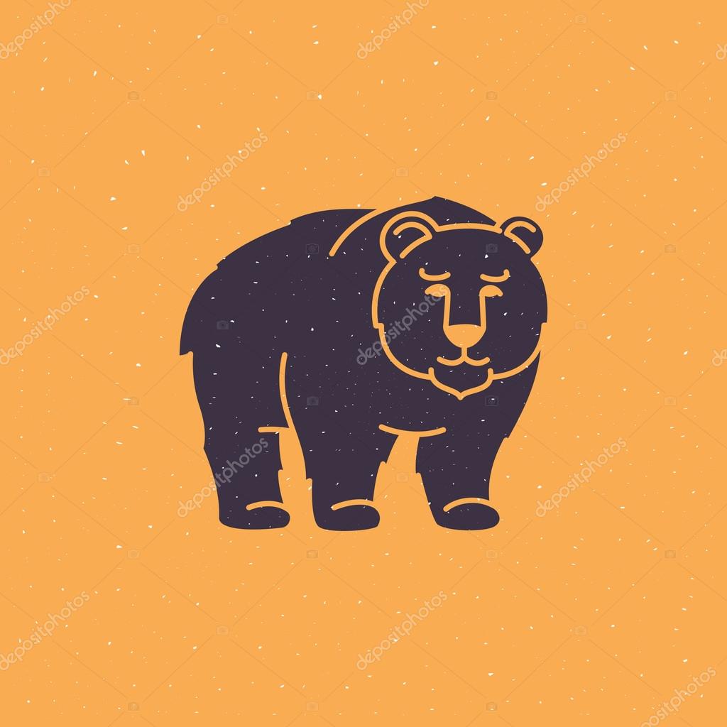 Animal design template elements for your corporate identity, sport team branding, T-shirt, label, badge, card or illustration.