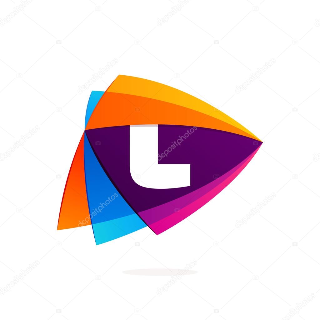 Colorful vector design for app icon, corporate identity, card, labels or posters.
