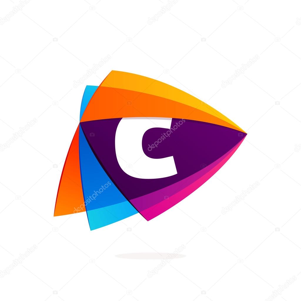 Colorful vector design for app icon, corporate identity, card, labels or posters.