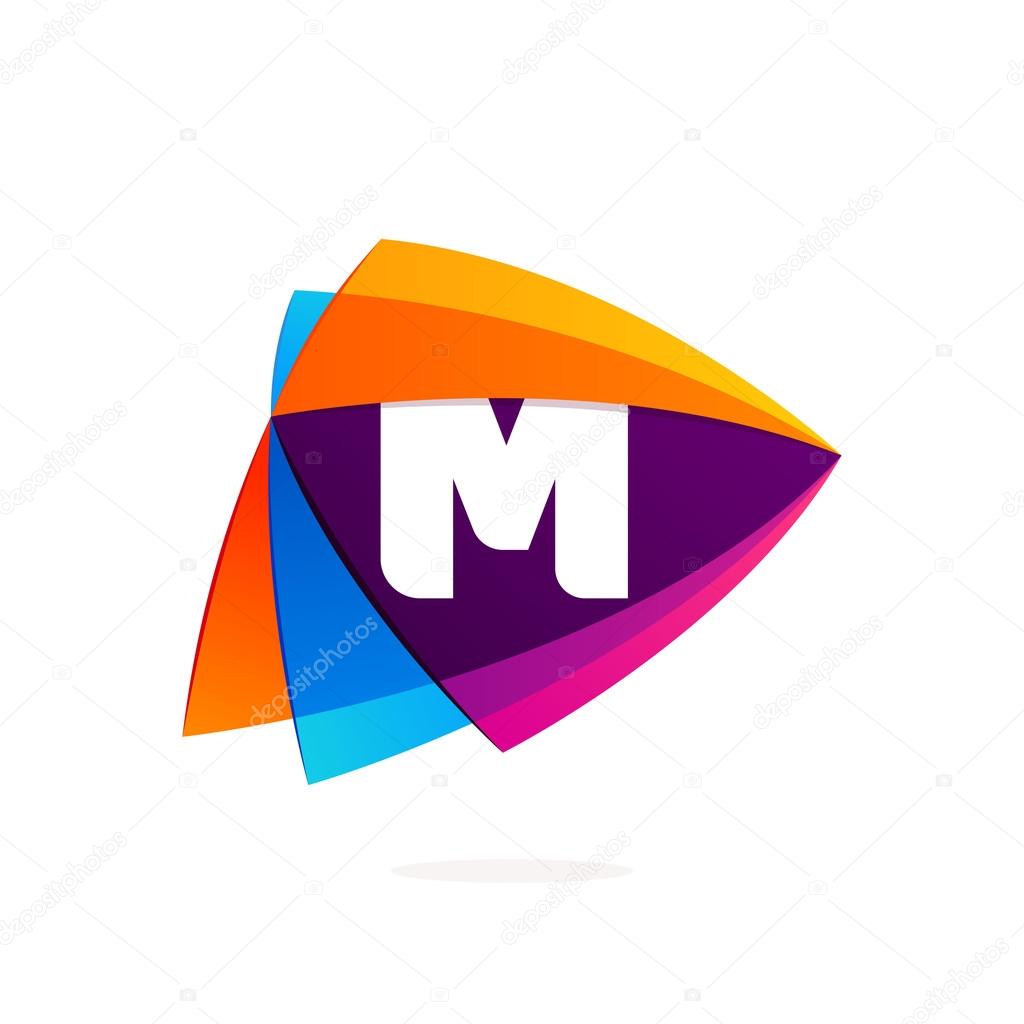 Colorful vector design for app icon, corporate identity, card, labels or posters.
