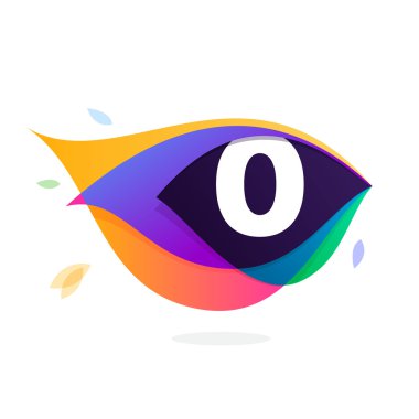 Tavus kuşu tüyü simge sıfır logo.