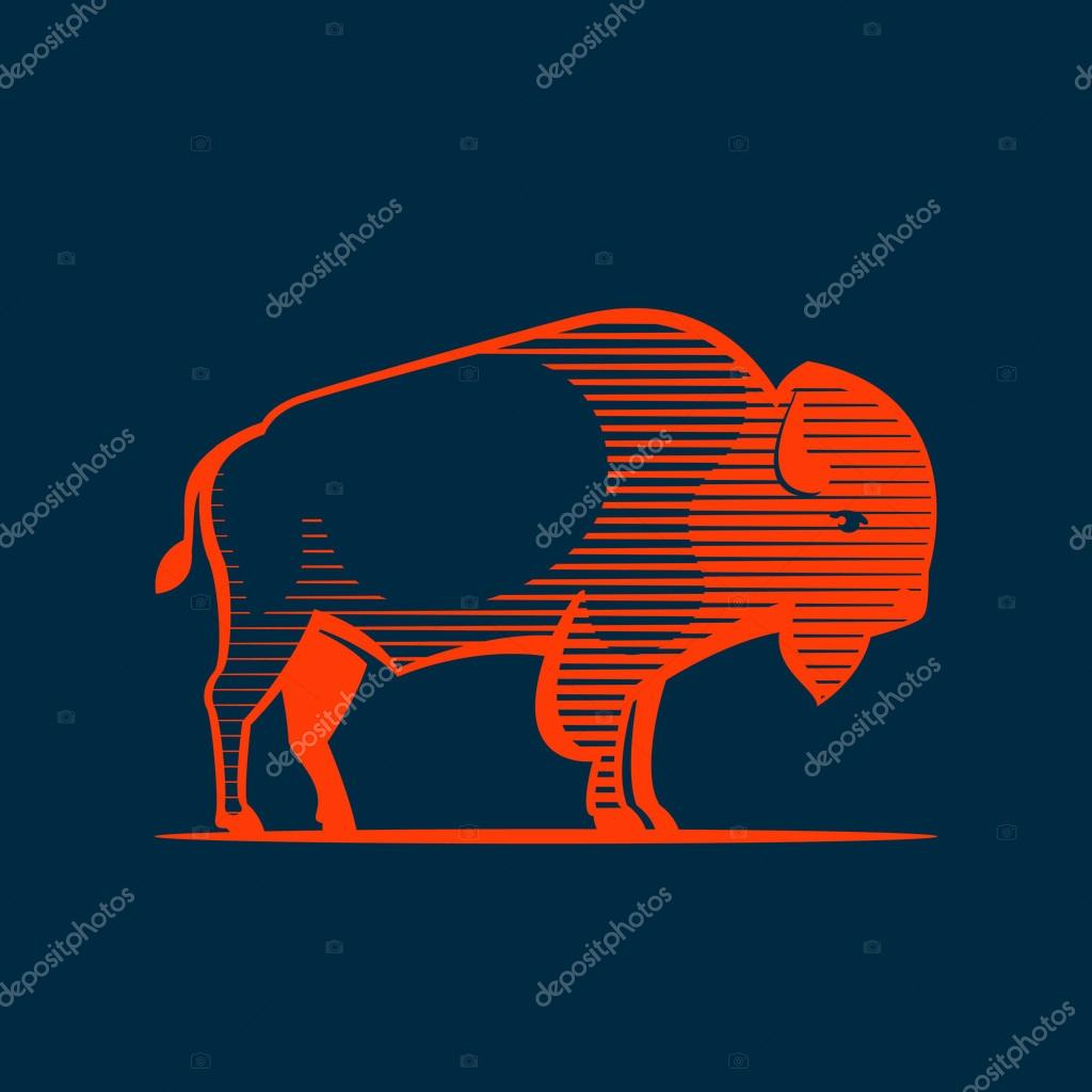Animal design template elements for your corporate identity, sport team branding, T-shirt, label, badge, card or illustration.