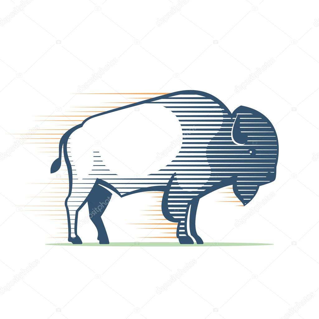 Animal design template elements for your corporate identity, sport team branding, T-shirt, label, badge, card or illustration.
