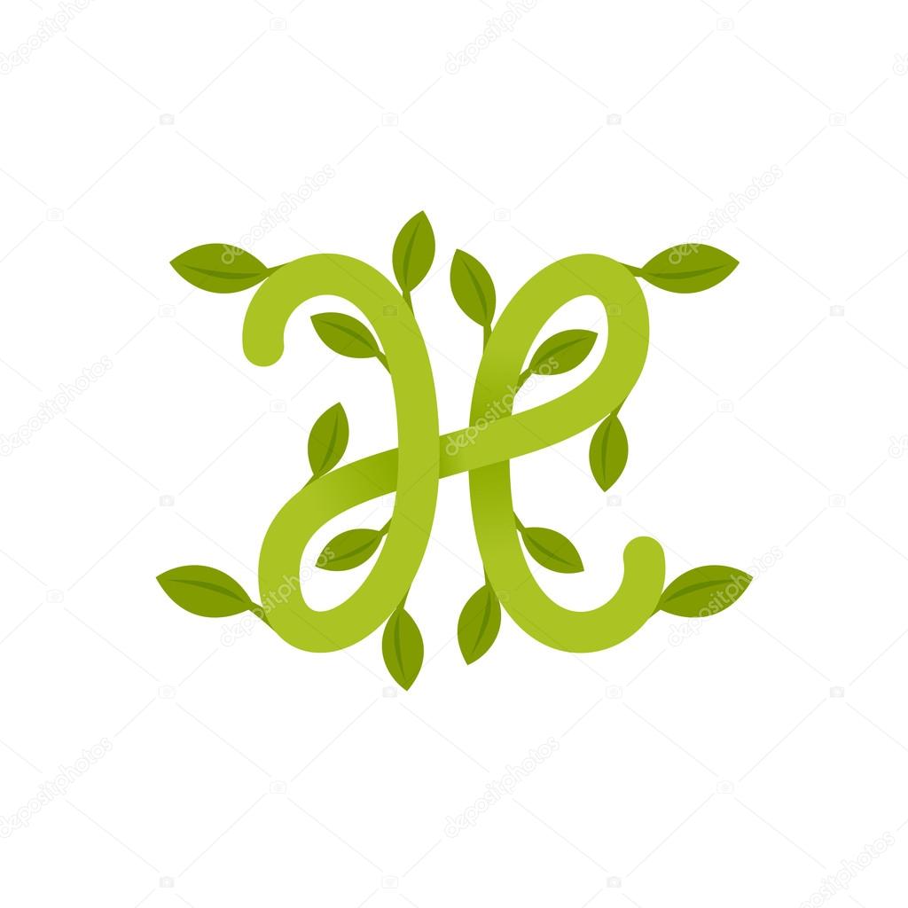 Green vector design for banner, presentation, web page, app icon, card, labels or posters.