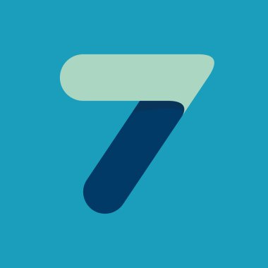 Hızlı hızlı spor 7 numara logosu.