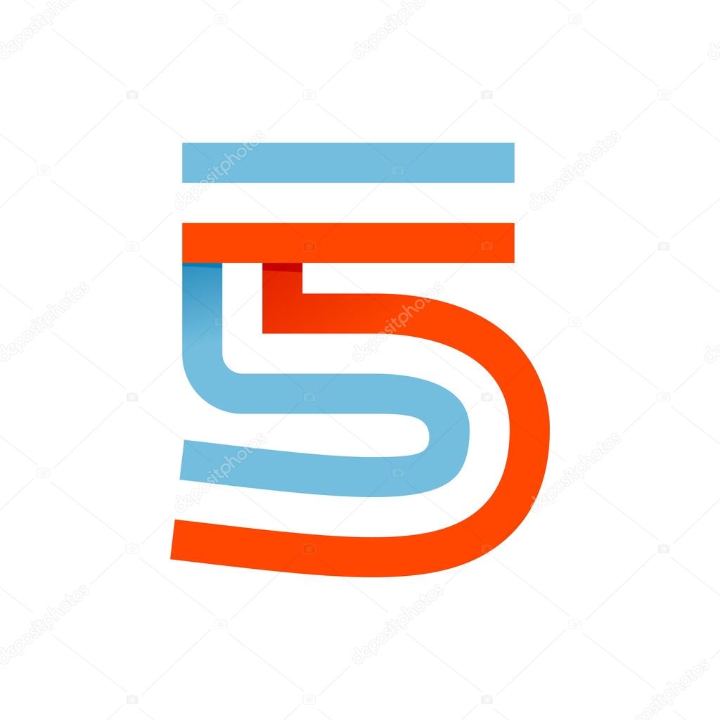 It can be used for a sports team identity. Also, it can be a red-white-blue colors ribbon flag.