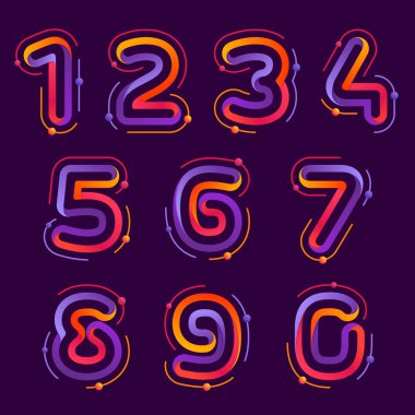 Logolar atomlar yörüngeleri ile numaralarını ayarlayın.