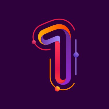 Atom numaralı logolu bir yörünge.