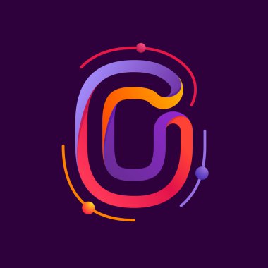 Atom numarası sıfır logolu bir yörünge.