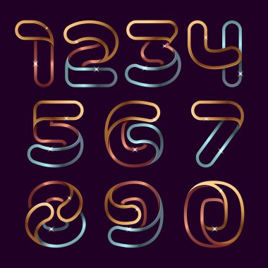 Altın çizgi sayılar kümesi.