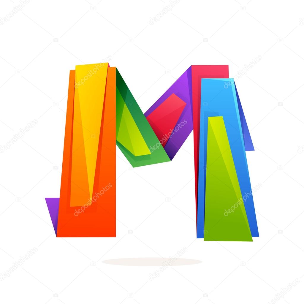 Multicolored vector design for presentation, web page, app icon, card, labels or posters.