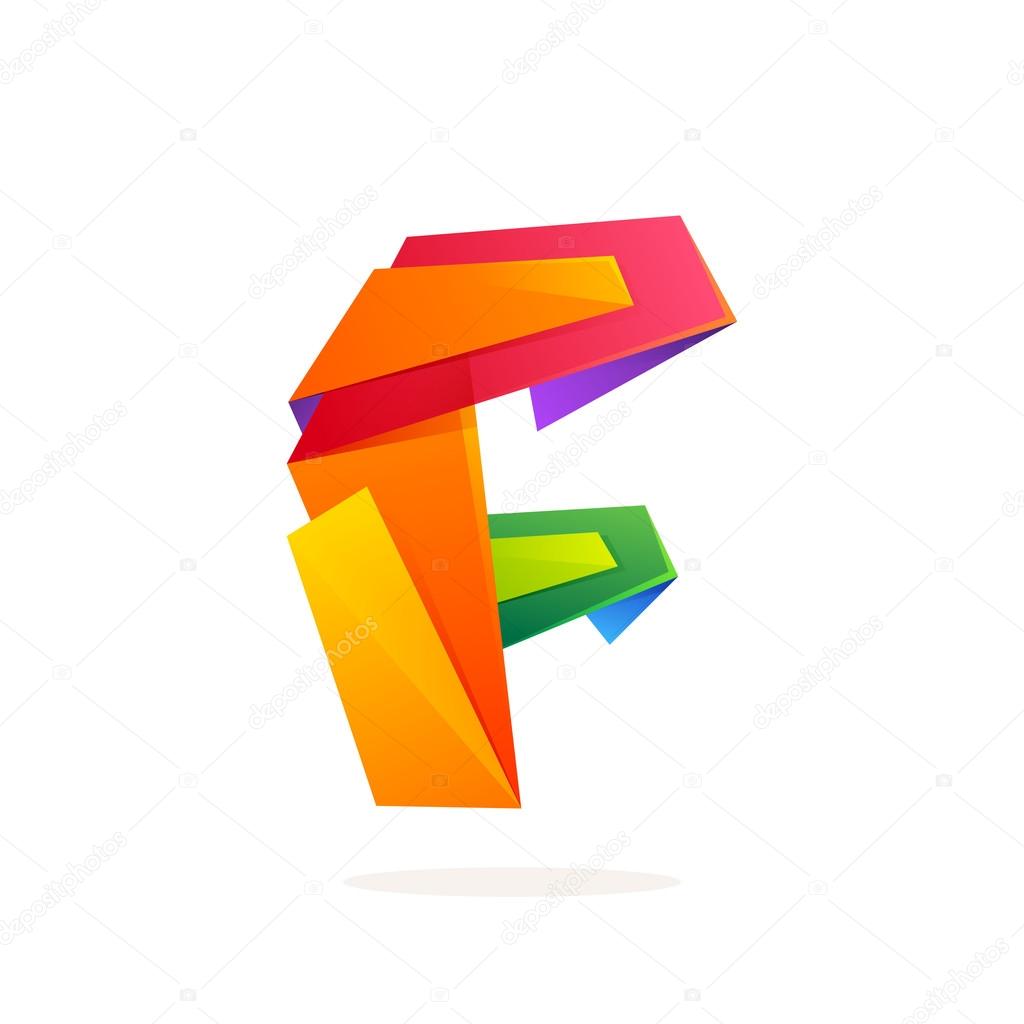 Multicolored vector design for presentation, web page, app icon, card, labels or posters.