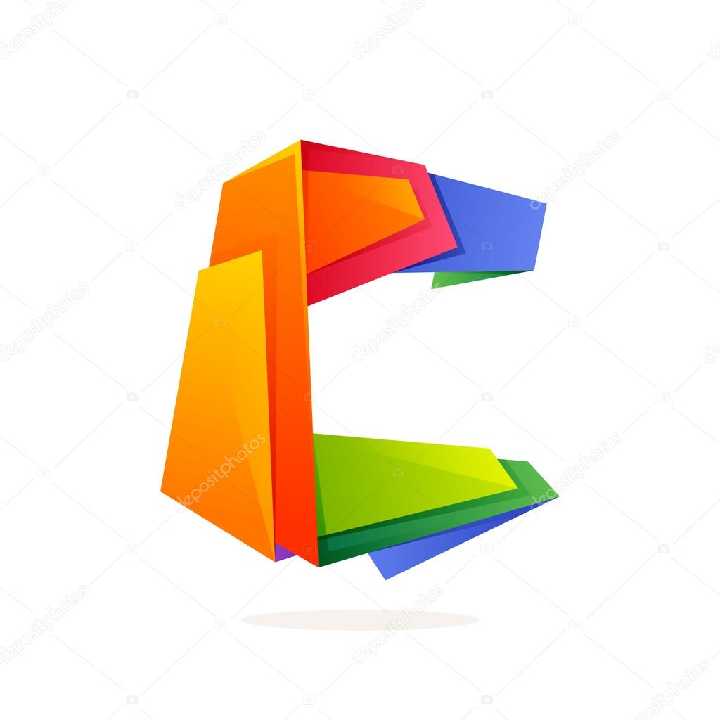 Multicolored vector design for presentation, web page, app icon, card, labels or posters.