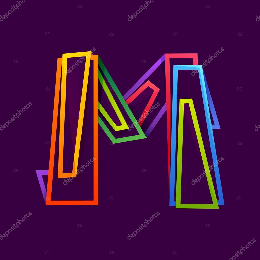 Multicolored vector design for presentation, web page, app icon, card, labels or posters.