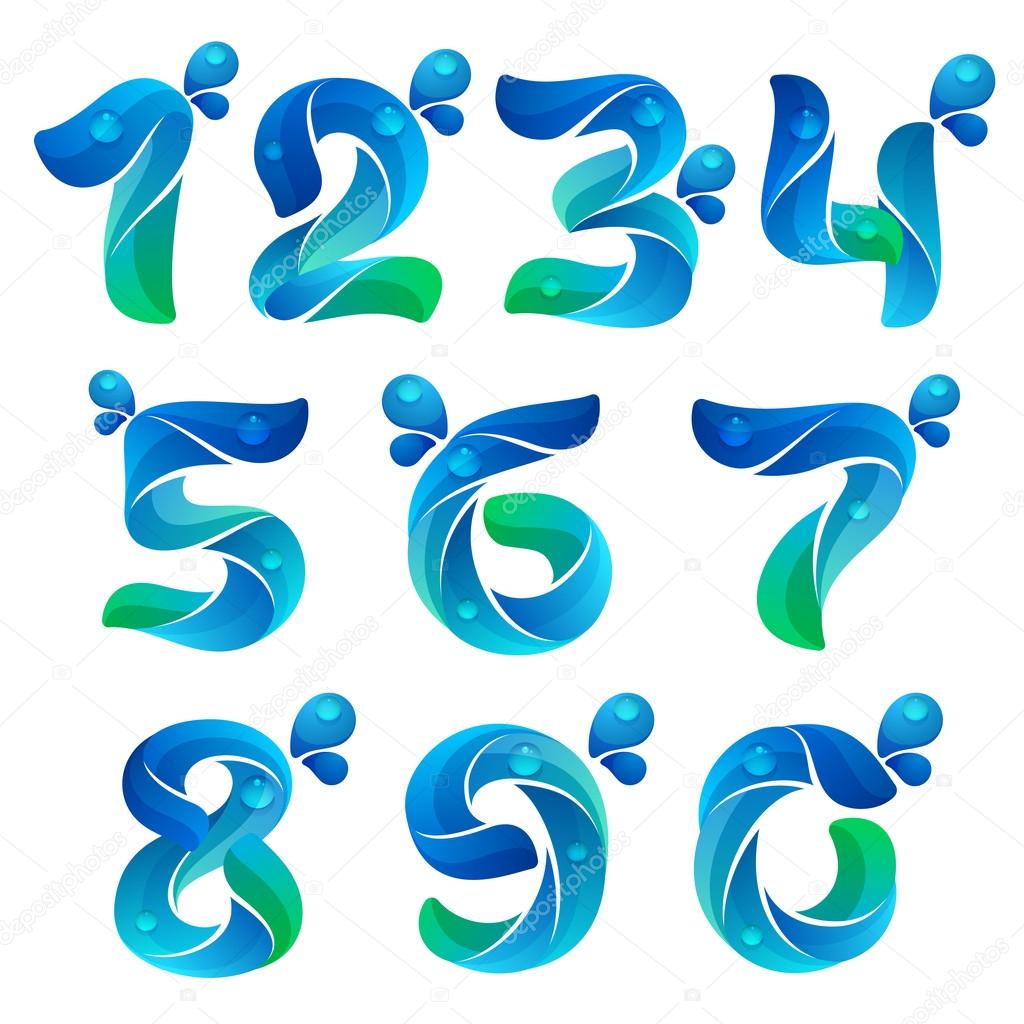Vector elements for ecology banner, presentation, web page, card, labels or posters.