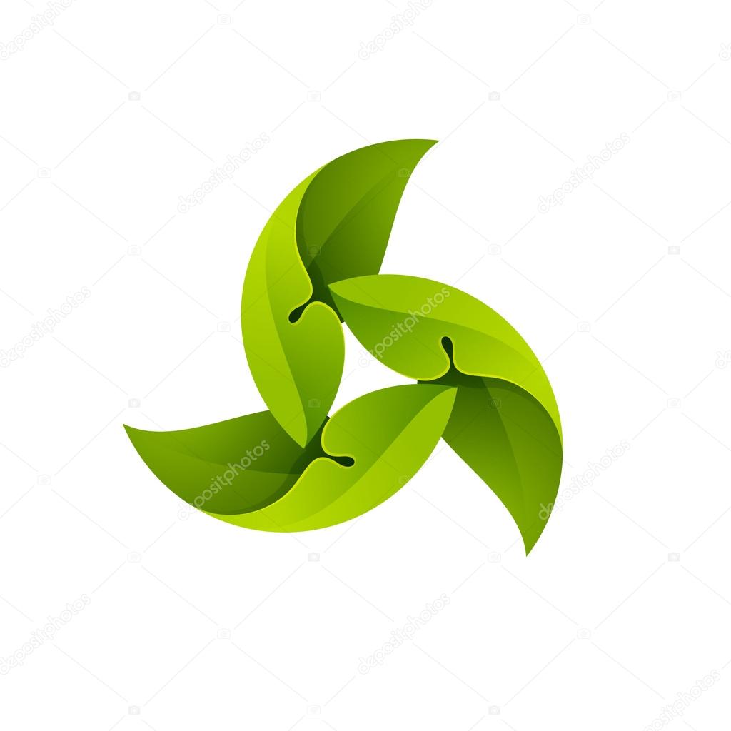 Ecology elements for ecology banner, presentation, web page, card, labels or posters.