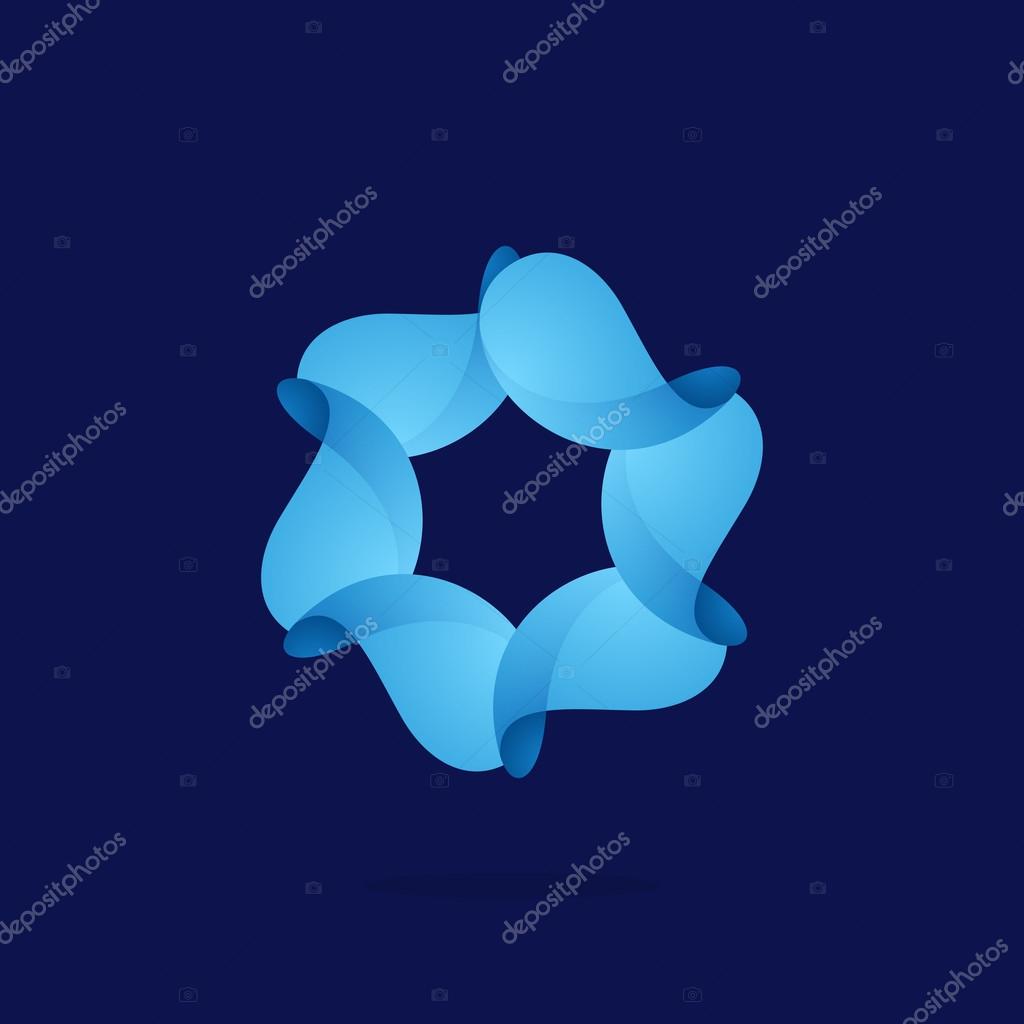 Vector ecology elements for banner, presentation, web page, card, labels or posters.