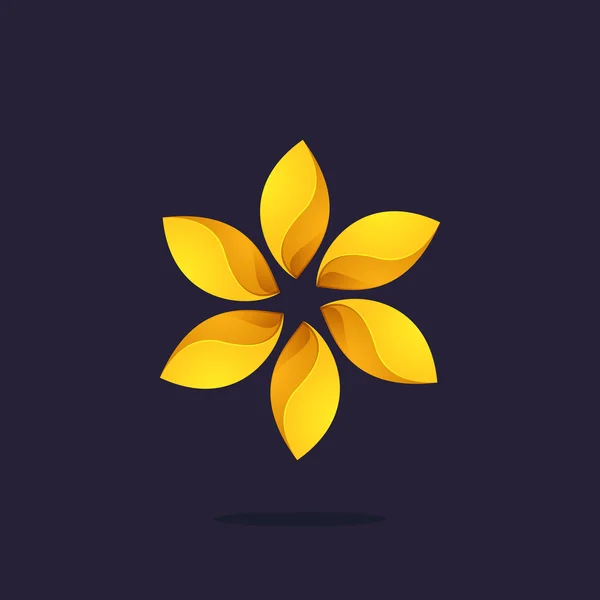 Logo de couronne de laurier Gold Award . — Image vectorielle