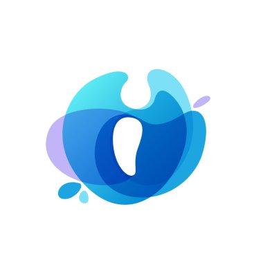 Mavi su sıçramaarka planda Mektup I logosu.