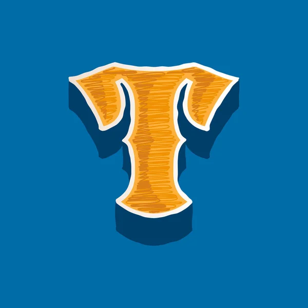 Буква Вышитые Логотип Классическом Коллегиальном Спортивном Стиле Шрифт Retro Идеально — стоковый вектор