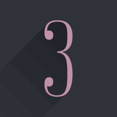 Üç numaralı yoğunlaştırılmış serif logosu. Zarif markalaşma, lüks etiket, düğün davetiyesi, klasik düzen ve daha fazlası için mükemmel..