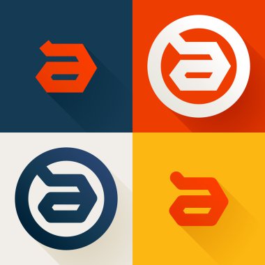 bir mektup satır logo koymak