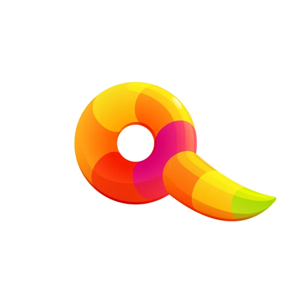 Q letter logo — Stock Vector
