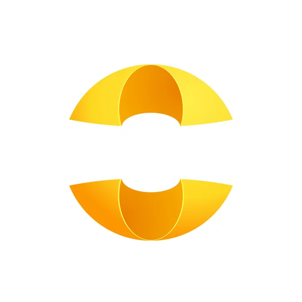 Abstrakte Kugel Logo — Stockvektor