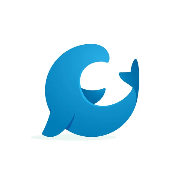 Sea lion for logo — Stock Vector