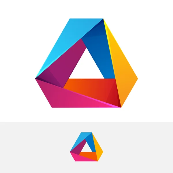 3 volume looped infinity logotype.