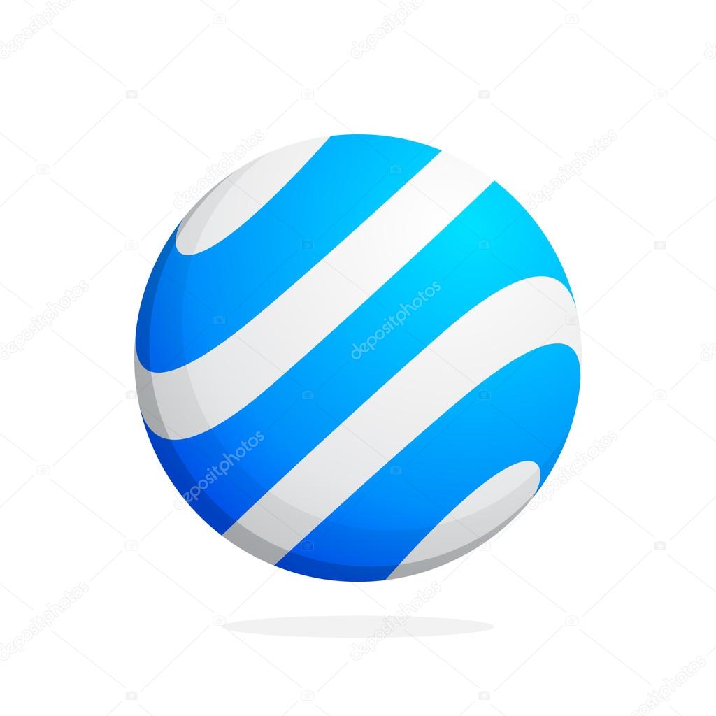 Abstract sphere logo