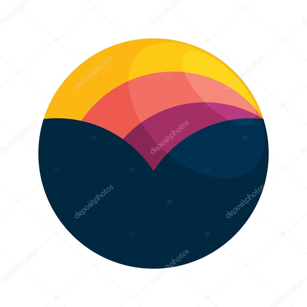 Sunset  logo icon