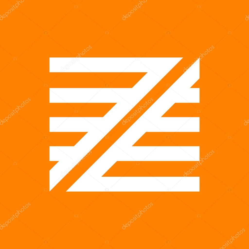 Z letter line logo