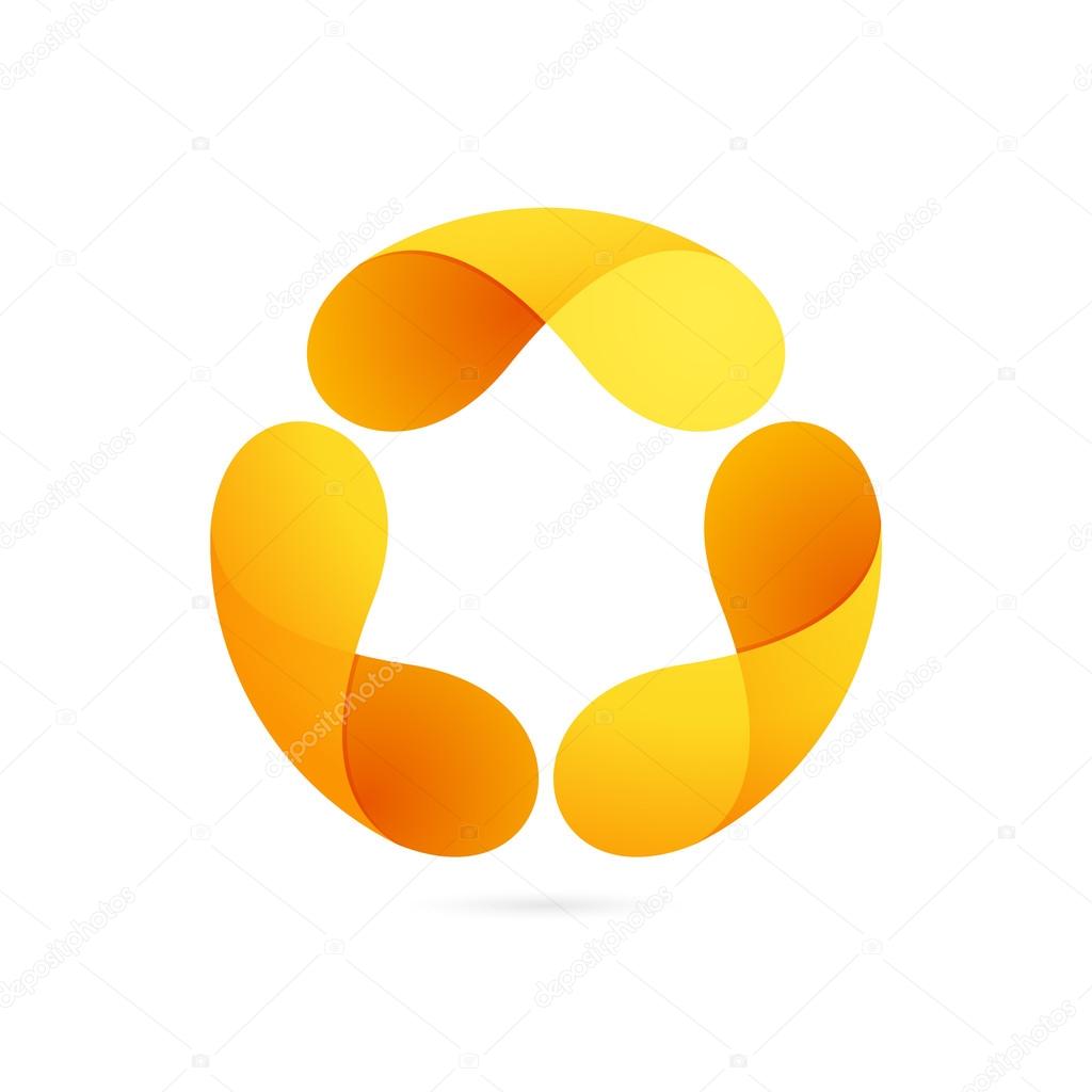 Abstract sphere logo