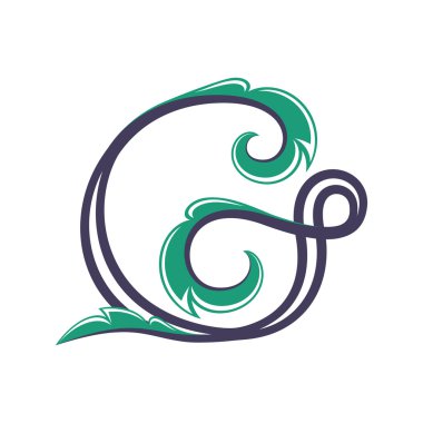 G letter template.