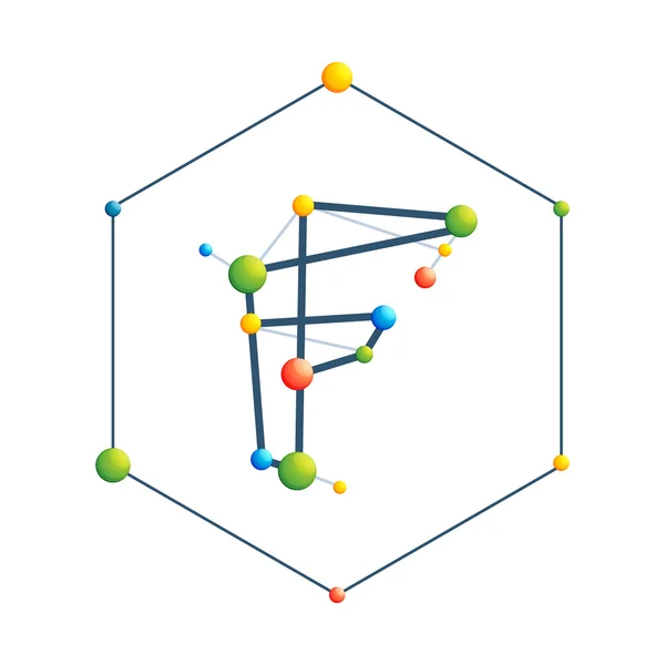 추상 f — 스톡 벡터