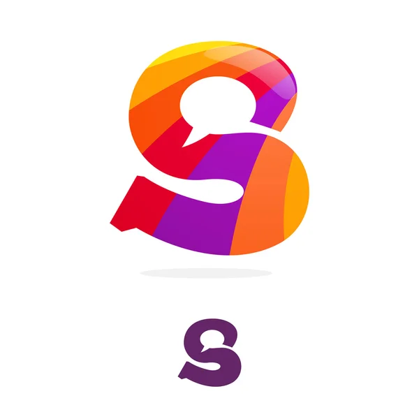 S  letter logo icon — Stock Vector