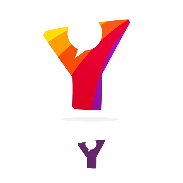 Y letterpictogram Logo — Stockvector