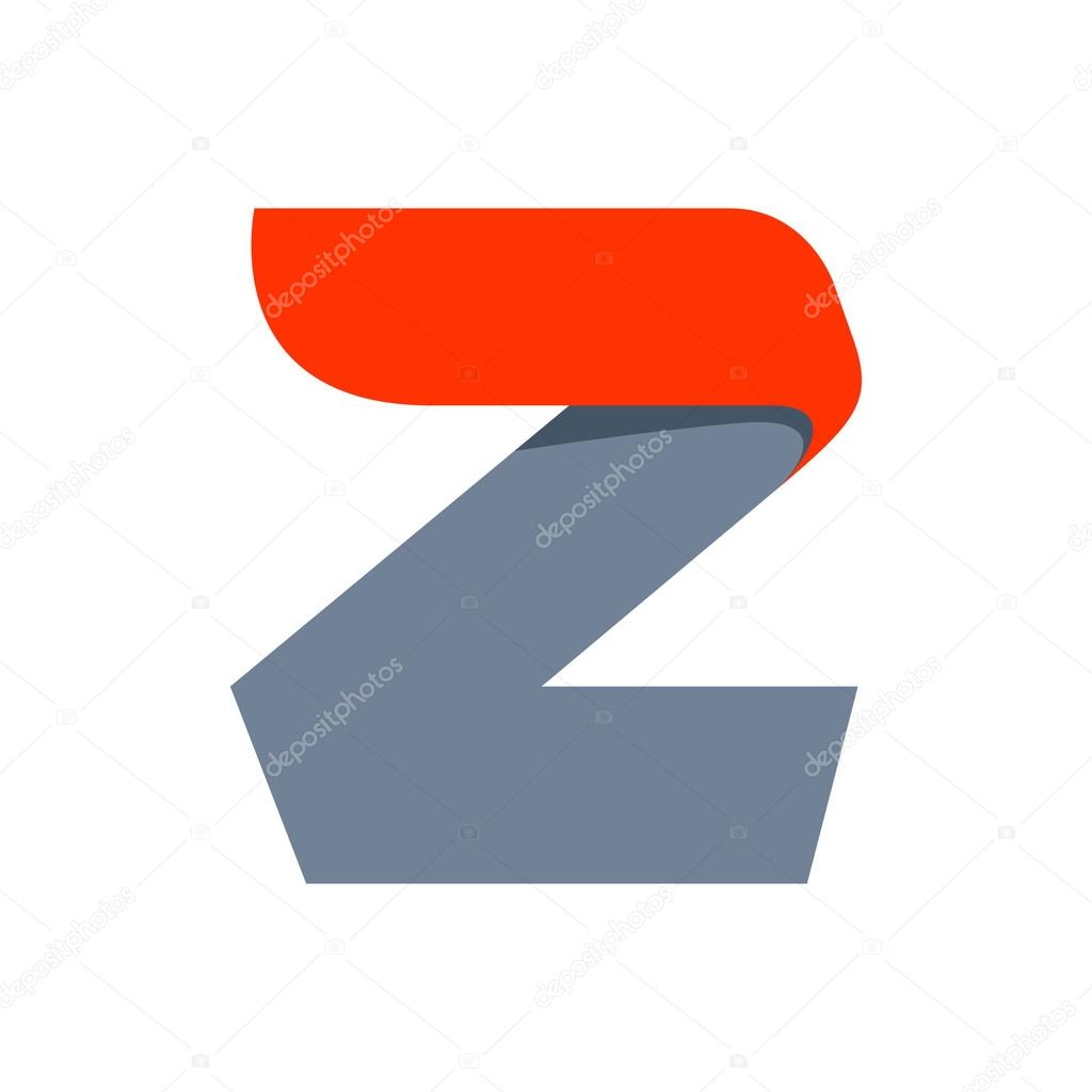 Z letter logo design template.