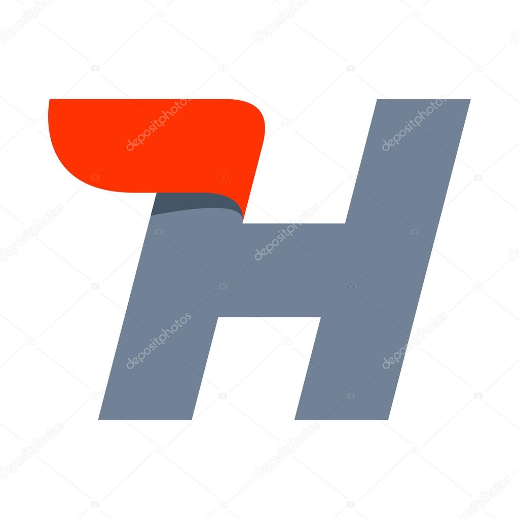 Fast speed vector unusual letter. Vector design template elements for your application or company.