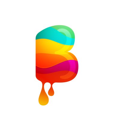 Tasarım şablonu B harfi