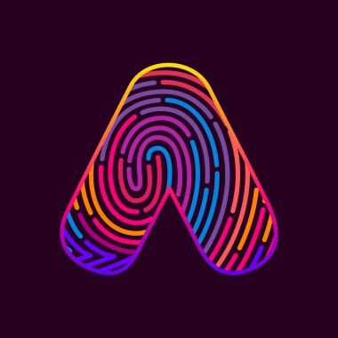 Mektup parmak izi şablonu