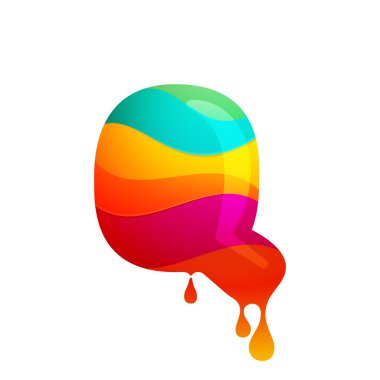 Tasarım şablonu Q Harfi