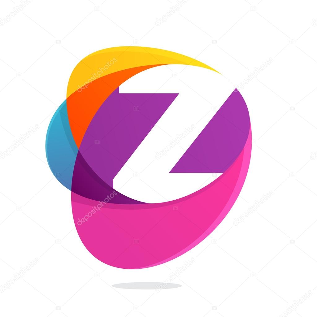 Z letter with ellipses intersection