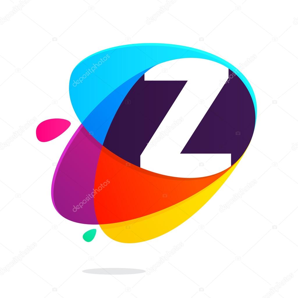 Z letter with ellipses intersection