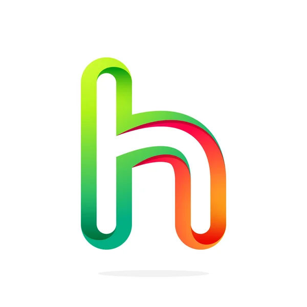 H letter — Stock Vector