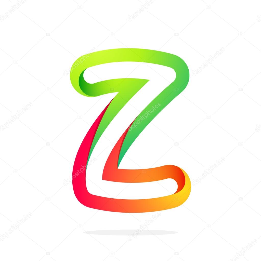 Z letter colorful logo